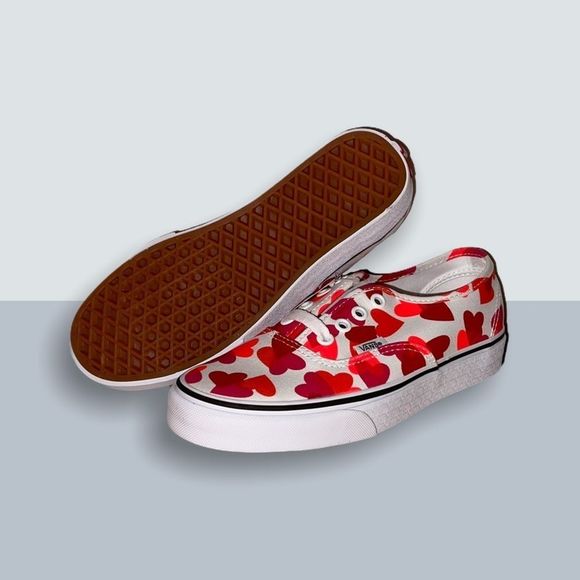 🆕 Womens Size 5 Vans Authentic Valentine Hearts VN0A348A40Q - Picture 3 of 4